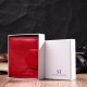 Женский яркий кошелек вертикального типа из натуральной кожи ST Leather 186525 Красный