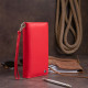 Вертикальный кошелек кожаный женский ST Leather 183515 Красный