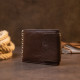 Портмоне унісекс з ланцюжком Vintage 183725 Коричневе