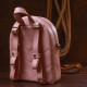 Практичный женский рюкзак из натуральной кожи Shvigel 184465 Розовый