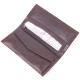 Вертикальный бумажник из натуральной фактурной кожи KARYA 185285 Коричневый