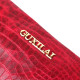 Кошелек женский кожаный Guxilai 182715 Красный