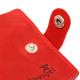 Женское винтажное кожаное портмоне Shvigel 184375 Красный