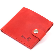 Женское винтажное кожаное портмоне Shvigel 184375 Красный