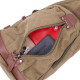 Оригинальная мужская сумка через плечо из текстиля 185205 Vintage Оливковая