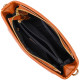 Красивая небольшая сумка на плечо из натуральной кожи 185985 Vintage Рыжая