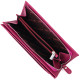 Яркий женский горизонтальный кошелек из натуральной кожи KARYA 184855 Фиолетовый