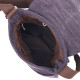 Вертикальная мужская сумка текстильная 185215 Vintage Черная