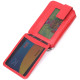Женский кошелек на молнии из натуральной кожи KARYA 185125 Красный