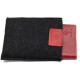 Красивая кожаная обложка на паспорт GRANDE PELLE 183976 Красный