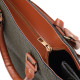 Деловая женская сумка Vintage 186466 Оливковый