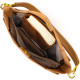 Женская деловая сумка из натуральной кожи 185956 Vintage Песочная