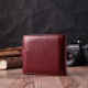 Женский практичный бумажник из натуральной кожи ST Leather 186626 Бордовый