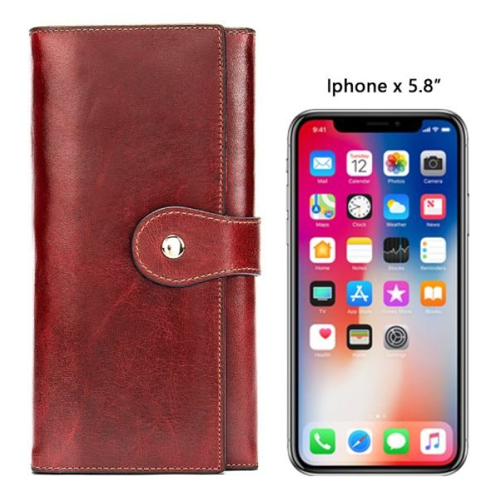 Кошелек жіночий Vintage 182576 Бордовий