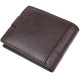 Мужской кошелек с встроенной визитницей кожаный TAILIAN 182756, темно-коричневый