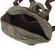 Практичный мужской рюкзак из текстиля Vintage 186216 Оливковый