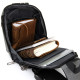 Эргономичный рюкзак через плечо с кодовым замком текстильный Vintage 183806 Серый