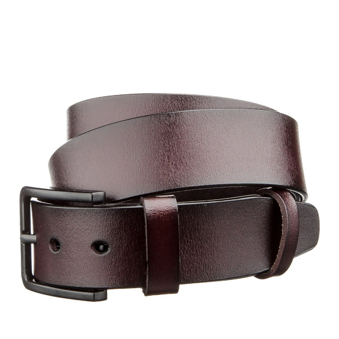 Чоловічий шкіряний ремінь Vintage 183326 Коричневий