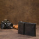 Мужская кожаная сумка-кошелек GRANDE PELLE 184056 Черный