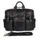 Многофункциональная сумка из натуральной кожи Vintage 180486 Черная