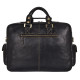 Многофункциональная сумка из натуральной кожи Vintage 180486 Черная