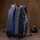 Рюкзак туристический текстильный унисекс Vintage 183836 Синий