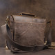 Солідний портфель на плече Vintage 183126 Коричневий