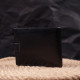 Бумажник мужской классический средний размер из натуральной кожи ST Leather 185066 Черный