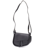 Женская сумка седло из качественной экокожи Vintage sale_15128 Черный