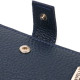 Вертикальный мужской кошелек среднего размера из натуральной кожи флотар CANPELLINI 185576 Синий