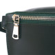 Кожаная женская сумка на пояс Shvigel 184357 Зеленый