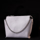 Вместительная женская сумка из натуральной кожи GRANDE PELLE 186077 Белая