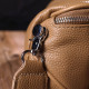 Женская сумка через плечо из натуральной кожи 185957 Vintage Бежевая