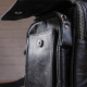 Сумка мужская кожаная Vintage 182477 Черная