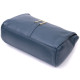 Женская практичная сумка через плече из натуральной кожи Vintage 186257 Синяя