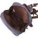 Рюкзак для мужчин из плотного текстиля Vintage 186167 Черный