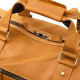 Вместительная дорожная сумка из натуральной винтажной кожи Vintage 186007 Светло-коричневая