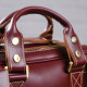 Дорожная сумка-портфель Vintage 182437 Бордовая