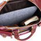 Дорожная сумка-портфель Vintage 182437 Бордовая