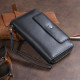 Кошелек зі шкіри на защільці ST Leather 183577 Чорний