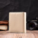 Женский кошелек из натуральной кожи вертикального формата ST Leather 186417 Белый
