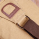 Интересная мужская сумка через плечо из плотного текстиля Vintage 186177 Песочный