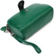 Сумка-клатч в оригинальном дизайне из натуральной кожи 185947 Vintage Зеленая