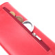 Женский кошелек с геометрическим клапаном из натуральной кожи ST Leather 186617 Красный