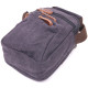 Небольшая мужская сумка из плотного текстиля 185197 Vintage Черная
