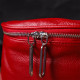Женская полукруглая сумка через плечо из натуральной кожи 185927 Vintage Красная