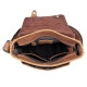 Кожаная мужская сумка Vintage 183287 Коричневый