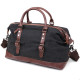 Дорожная сумка текстильная Vintage 183167 Черная