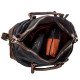 Дорожная сумка текстильная Vintage 183167 Черная
