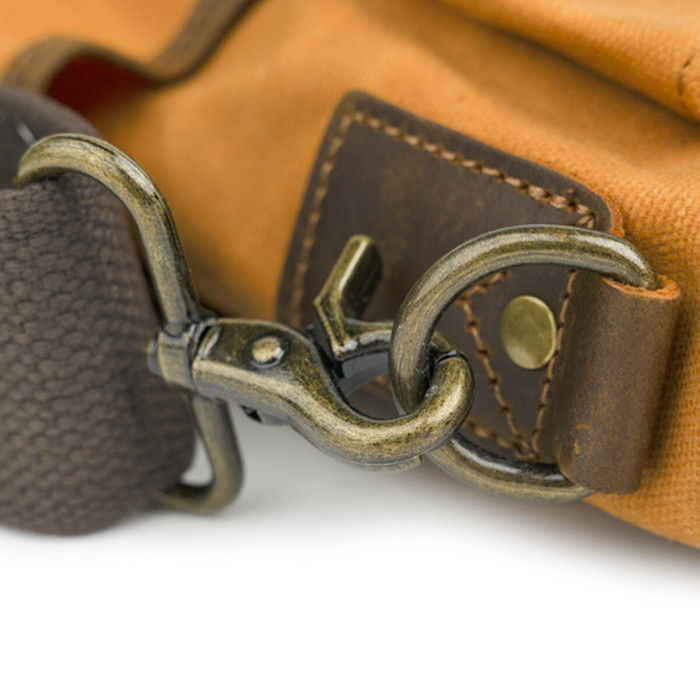 Діловий портфель в поєднанні зі шкірою Vintage 183127 Рудий